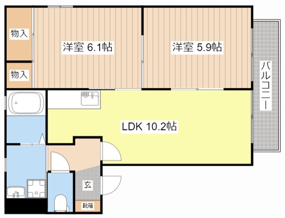 ＳＷＡＮＹの物件間取画像